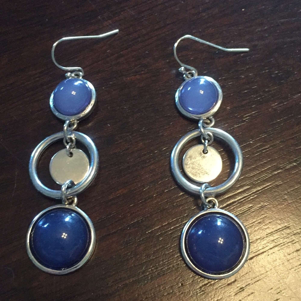 NY & Co blue earrings
